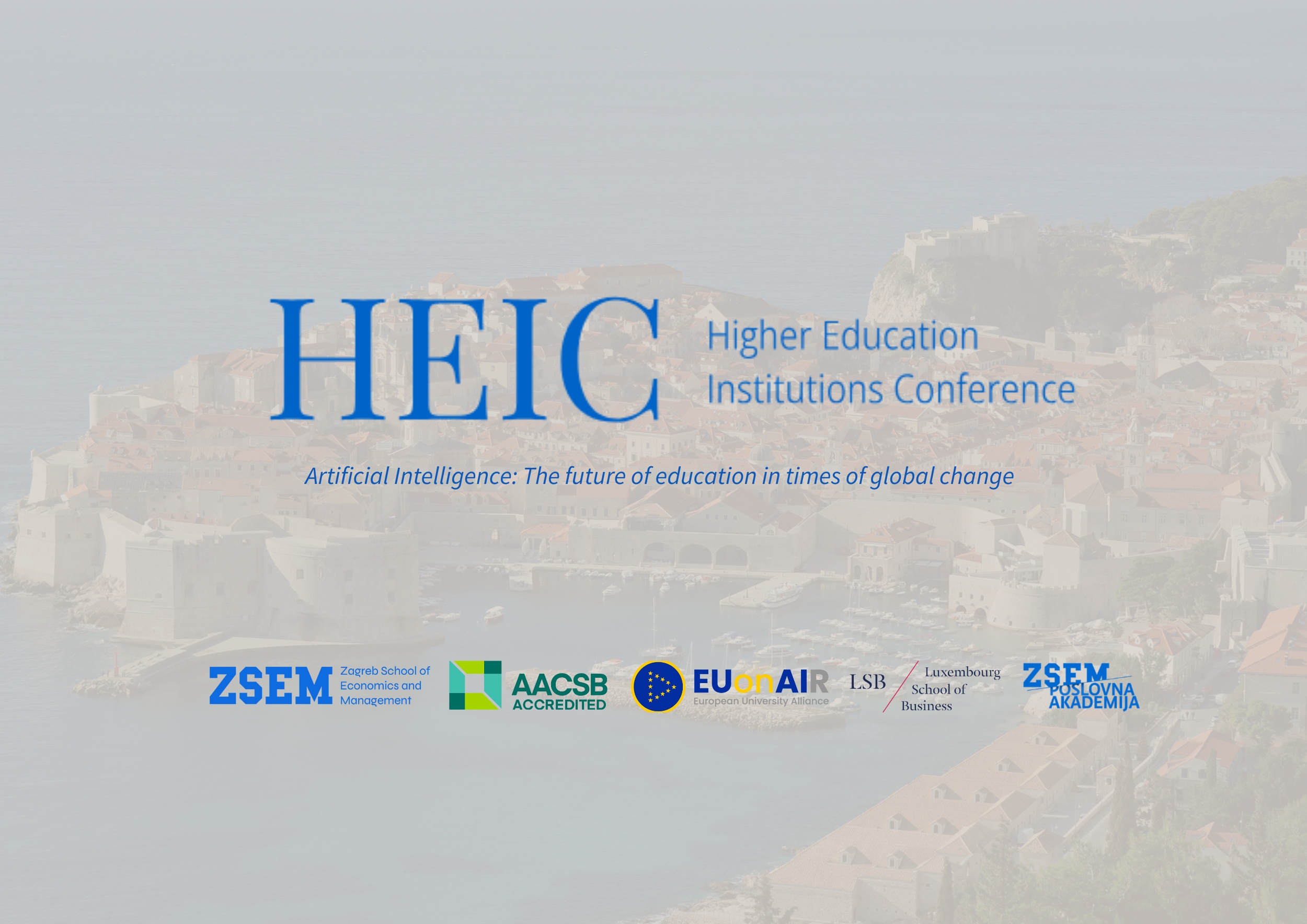 13th Higher Education Institutions Conference (HEIC) in Dubrovnik (September 2025) – AI and Digital Transformation in Higher Education